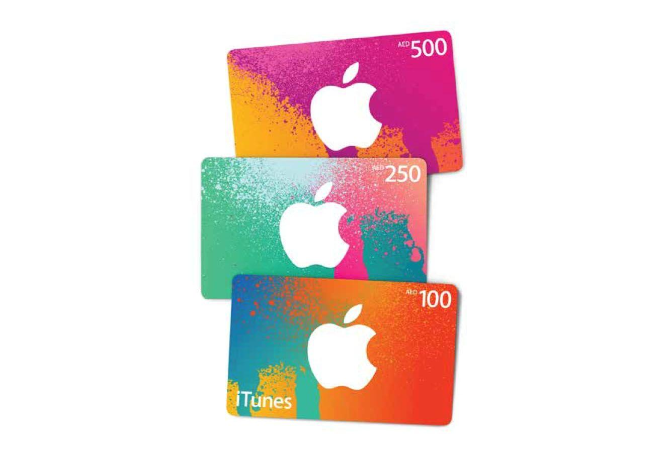 iTunes Gift Cards Now Available in the UAE